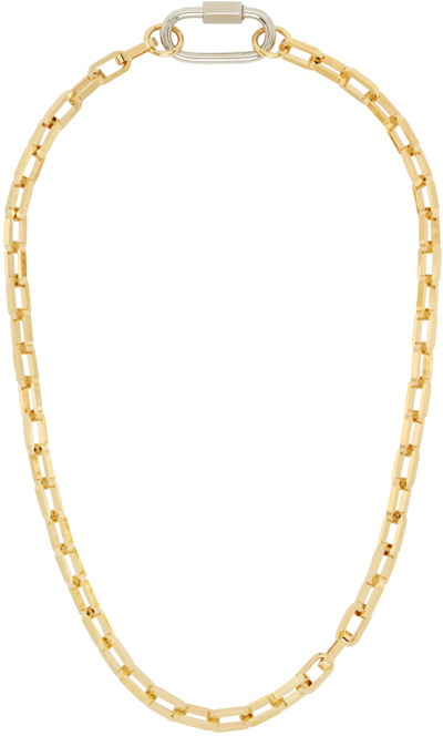 Shop In Gold We Trust Paris Gold Chain Link Necklace