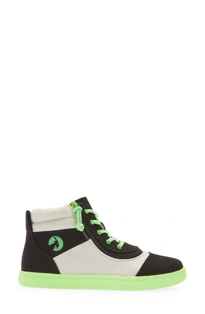 Shop Billy Footwear High Top Sneaker In Black/ Green