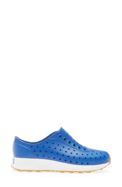 Shop Native Shoes Robbie Sugarlite Slip-on Shoe In Victoria Blue/ Shell White