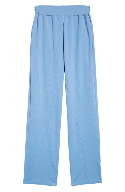 Shop Bianca Saunders Knit Lounge Pants In Blue