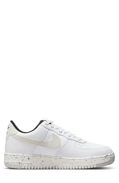 Shop Nike Air Force 1 Crater Sneaker In White/ Light Bone/ Volt/ Black