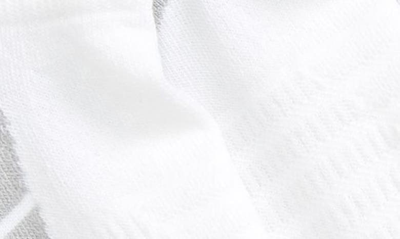 Shop Nike Dri-fit 3-pack Everyday Max Cushioned Socks In White/ Wolf Grey/ Black