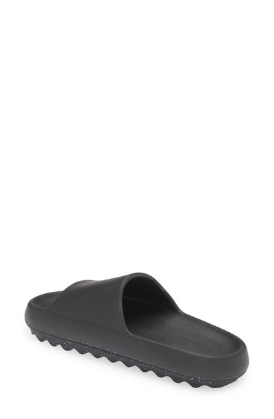 Cool Planet By Steve Madden Cloud Slide Sandal In Black