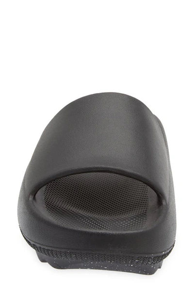 Cool Planet By Steve Madden Cloud Slide Sandal In Black
