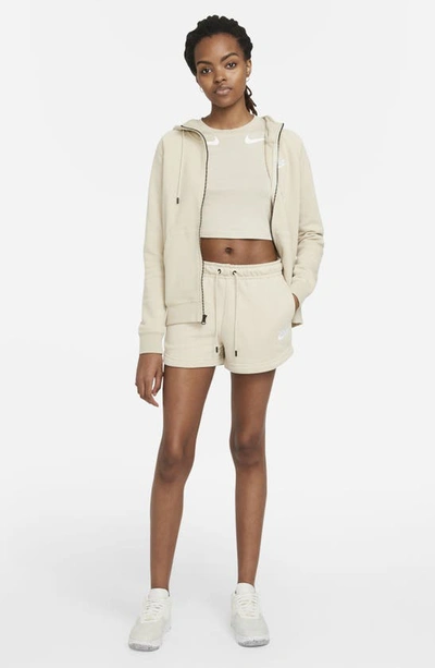 Shop Nike Essential Shorts In Rattan/ White
