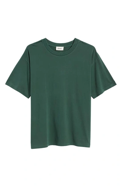 Shop Elwood Core Oversize Cotton Jersey T-shirt In Vintage Green