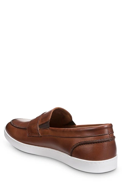 Shop Allen Edmonds Randolph Slip-on Sneaker In Chili