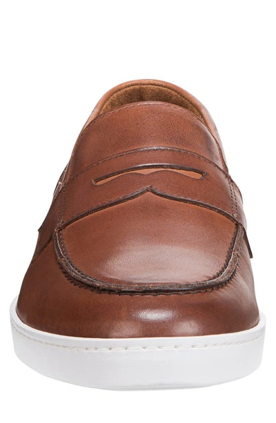 Shop Allen Edmonds Randolph Slip-on Sneaker In Chili