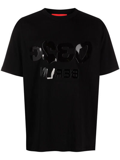 Shop 032c T-shirts And Polos Black
