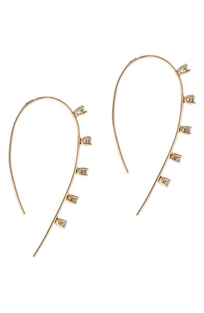 Shop Lana Jewelry Small Multi Solo Hooked On Hoop Earrings In Yellow