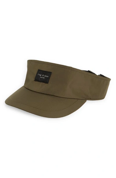 Rag & Bone Addison Visor In Olive Night