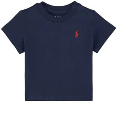 Shop Ralph Lauren Navy T-shirt