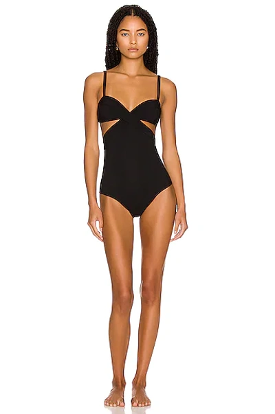Shop Givenchy One Piece Swimsuit In Black