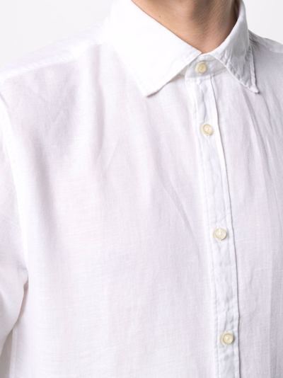Deperlu Flynn Long-sleeve Shirt In White