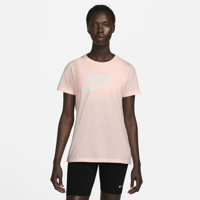 Shop Nike Women's  Sportswear Essential T-shirt In Pink