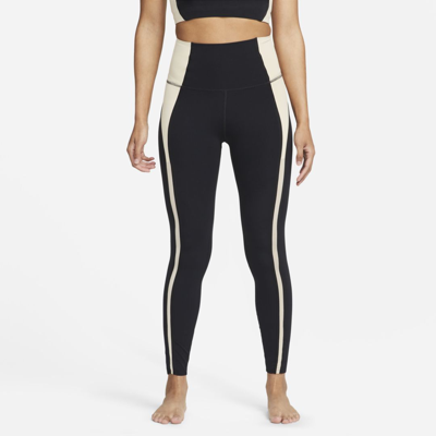 Nike Women's Yoga Luxe High-waisted 7/8 Leggings In Black