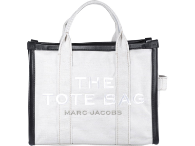 Shop Marc Jacobs The Summer Small Tote Bag In White