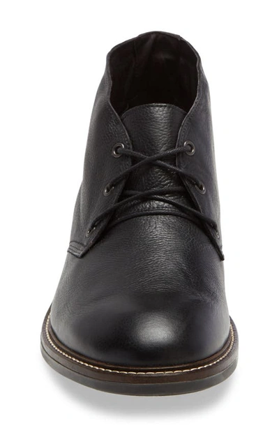 Shop Naot Pilot Chukka Boot In Soft Black Leather