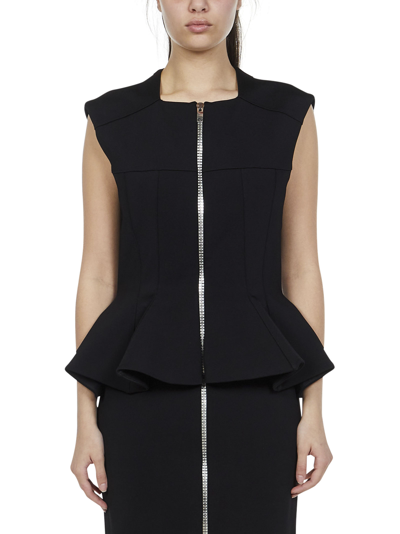 Shop Givenchy Mini Dress In Black