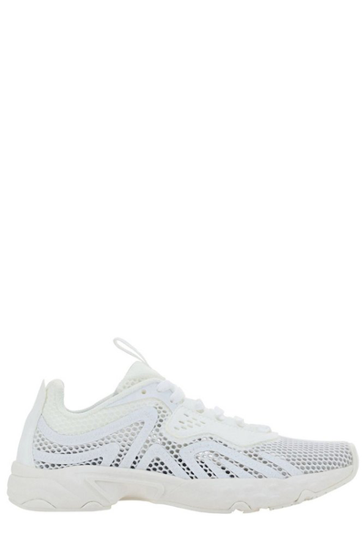 Shop Acne Studios Mesh Panelling Low In White