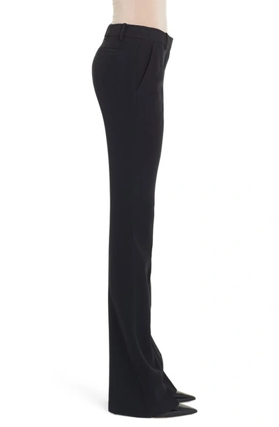 Alexander Mcqueen Tight Bootcut Pants In Black