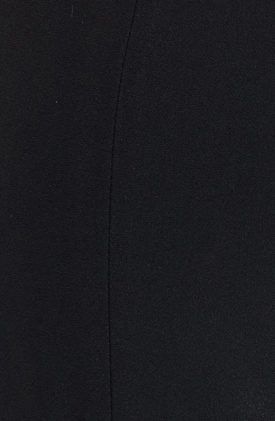 Alexander Mcqueen Tight Bootcut Pants In Black