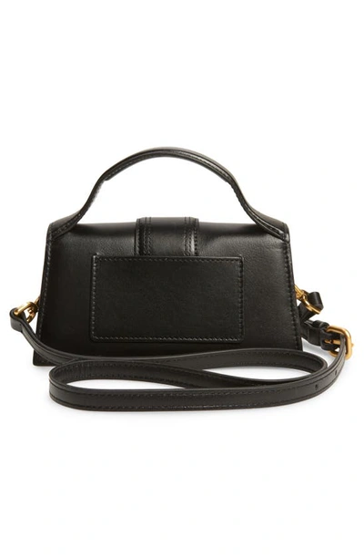 Shop Jacquemus Le Bambino Satchel In Black