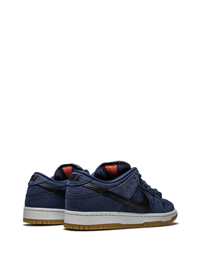Nike Sb Dunk Low Pro Iso Sneakers In Blau