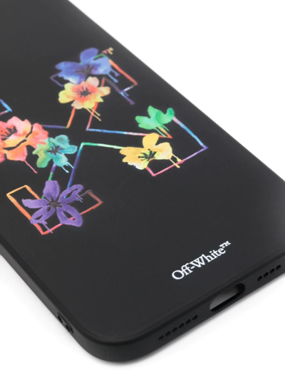 Shop Off-white Arrows-print Iphone 12 Pro Max Case In Schwarz