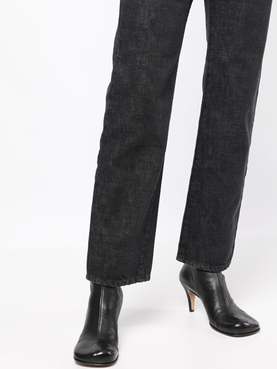 Tu Es Mon Tresor + Net Sustain The Diamond High-rise Straight-leg Jeans In Black