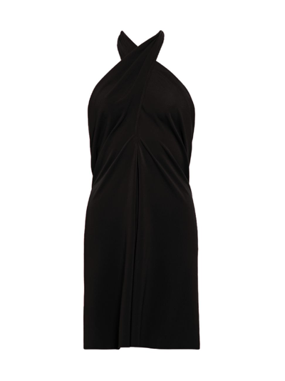 Shop Eres Women's Mimi Halterneck Coverup Minidress In Noir