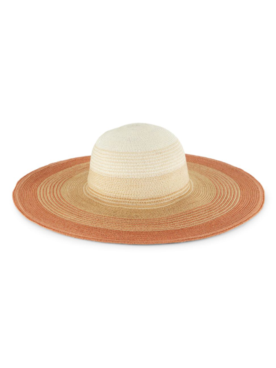 Shop Eugenia Kim Women's Bunny Ombré Packable Sunhat In Ivory Natural