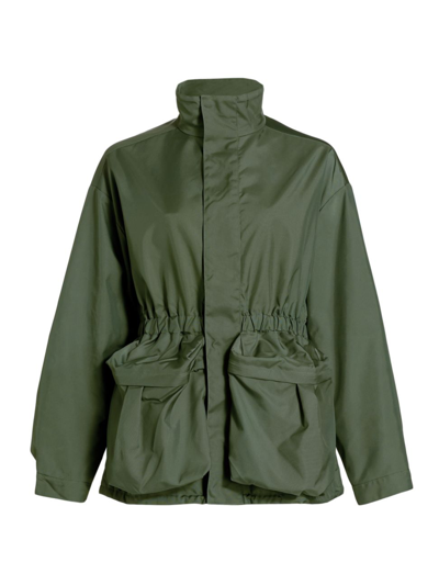 Shop Wardrobe.nyc Women's Utilitarian Parka Jacket In Green