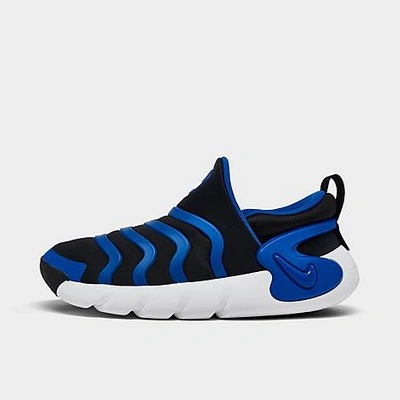Shop Nike Little Kids' Dynamo Go Casual Shoes In Black/game Royal/white