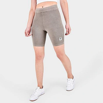 Reebok Legging Shorts In Boulder Gray - Gray In Boulder Grey | ModeSens