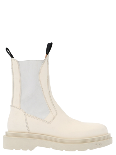 Shop Buttero Varb Chelsea Boots In White