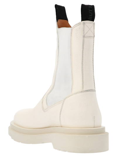 Shop Buttero Varb Chelsea Boots In White