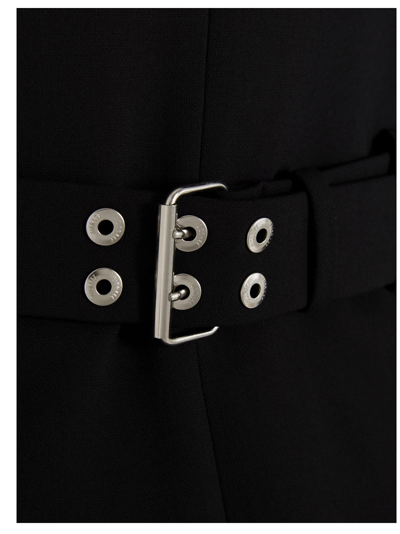 Shop Dion Lee Interlock Minidress In Black