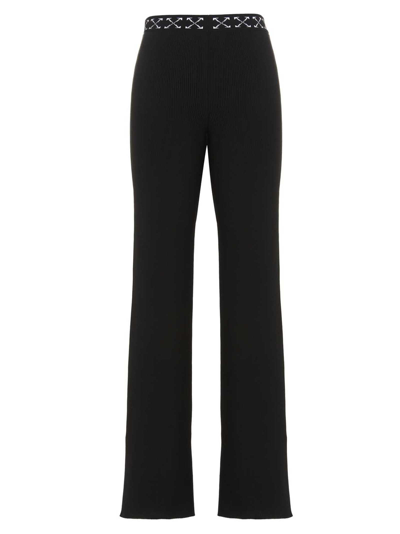 Shop Off-white Bold Trousers In Black