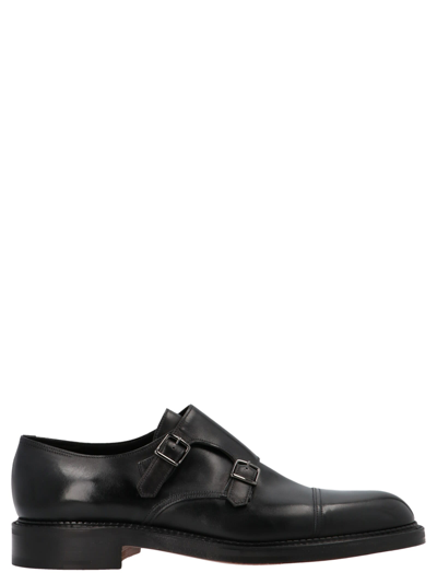 Shop John Lobb William New Standard Loafers In Black