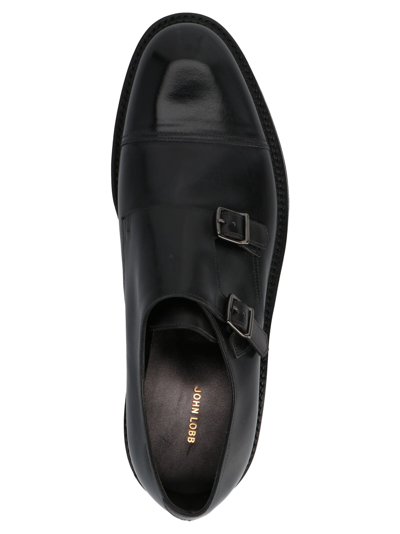 Shop John Lobb William New Standard Loafers In Black