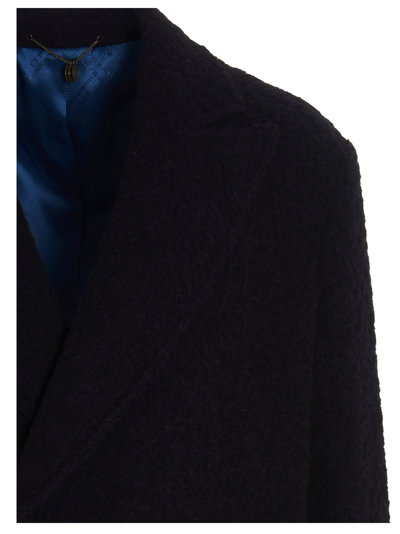 Shop Maurizio Miri Daniel Coat In Blue