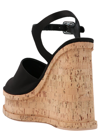 Shop Haus Of Honey Palace Wedges In Black