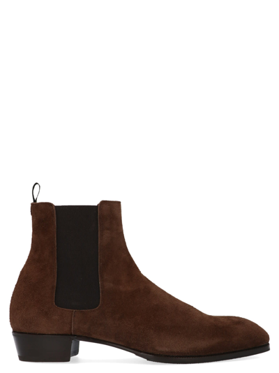 Shop Lidfort Chelsea Boots In Brown