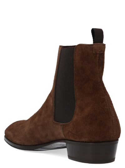 Shop Lidfort Chelsea Boots In Brown