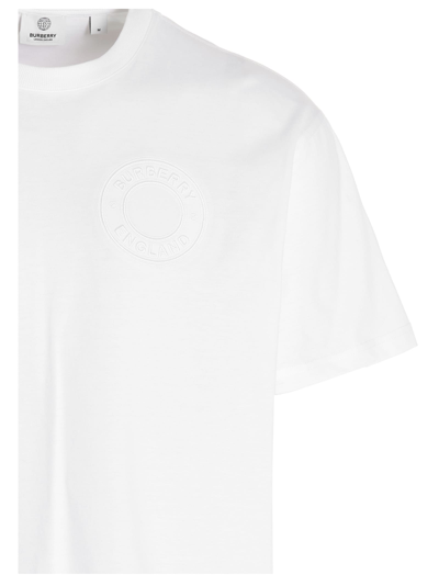Shop Burberry Ronin T-shirt In White