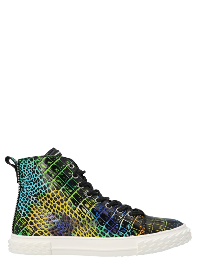 Shop Giuseppe Zanotti Blabber Sneakers In Multicolor