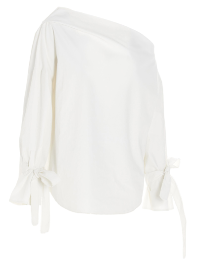 Shop Aeron Aria Shirt In White