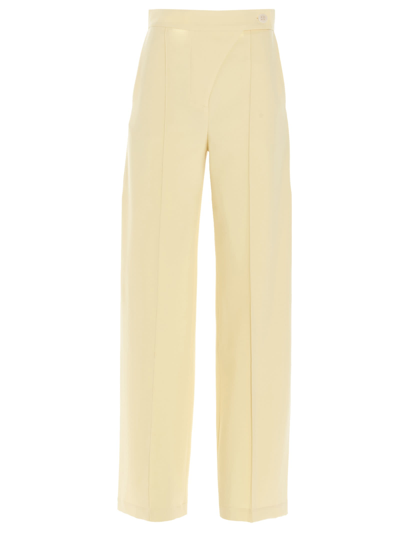Shop Aeron Trisha Trousers In Yellow