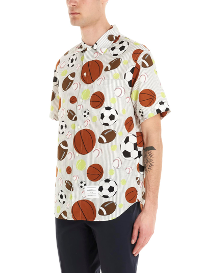 Shop Thom Browne Fun Mix Balls Shirt In Multicolor